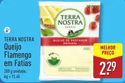 ALDI TERRA NOSTRA Queijo Flamengo em Fatias promoção