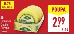 ALDI LACTIMONTE Queijo Curado promoção