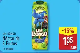 ALDI UM BONGO Néctar de 8 Frutos promoção