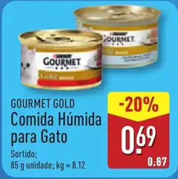 ALDI GOURMET GOLD Comida Húmida para Gato promoção