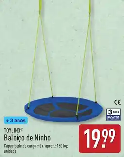 ALDI TOYLINO Baloiço de Ninho promoção