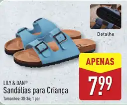 ALDI LILY & DAN Sandálias para Criança promoção