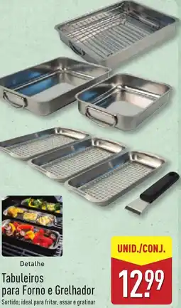 ALDI Tabuleiros para Forno e Grelhador promoção