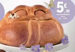 E.Leclerc Folar com ovo promoção