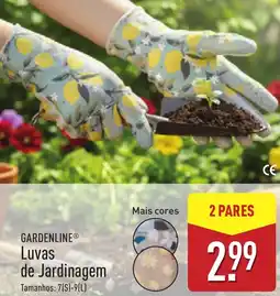 ALDI GARDENLINE Luvas de Jardinagem promoção
