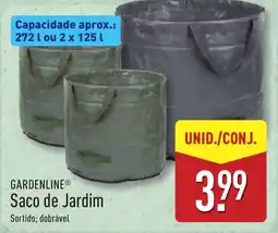 ALDI GARDENLINE Saco de Jardim promoção