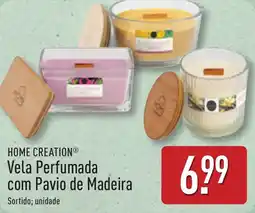 ALDI HOME CREATION Vela Perfumada com Pavio de Madeira promoção