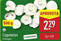 ALDI Cogumelos promoção