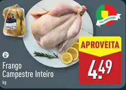 ALDI Frango Campestre Inteiro promoção
