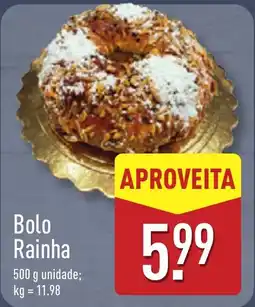 ALDI Bolo Rainha promoção
