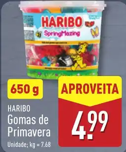 ALDI HARIBO Gomas de Primavera promoção