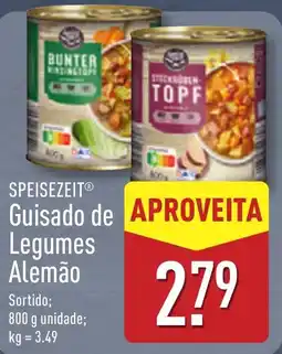 ALDI SPEISEZEIT Guisado de Legumes Alemão promoção