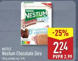 ALDI NESTLÉ Nestum Chocolate Zero promoção