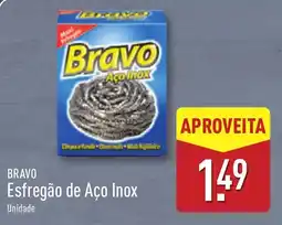 ALDI BRAVO Esfregão de Aço Inox promoção