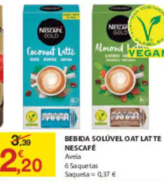 E.Leclerc Bebida Solúvel Oat Latte Nescafé promoção