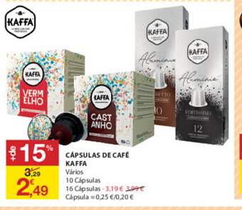 E.Leclerc Cápsulas de Café Kaffa promoção