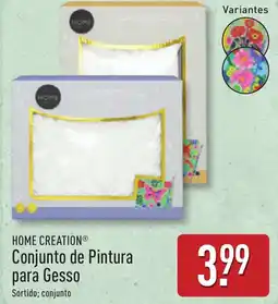 ALDI HOME CREATION Conjunto de Pintura para Gesso promoção