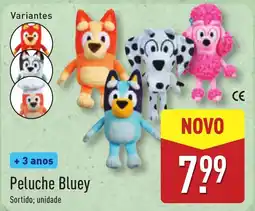 ALDI Peluche Bluey promoção