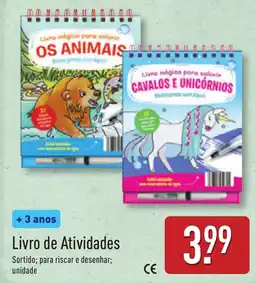 ALDI Livro de Atividades promoção