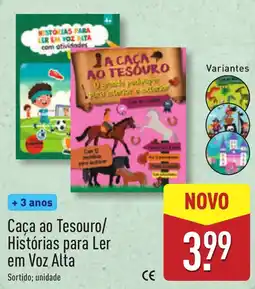 ALDI Caça ao Tesouro/ Histórias para Ler em Voz Alta promoção