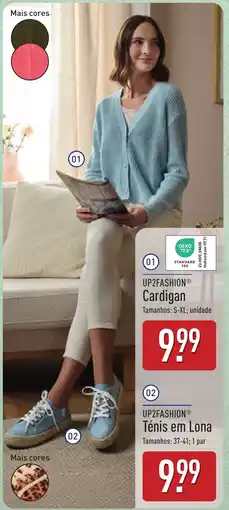 ALDI UP2FASHION Ténis em Lona promoção