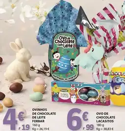 E.Leclerc Ovo de chocolate lacasitos promoção