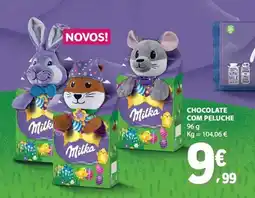 E.Leclerc Chocolate com peluche promoção