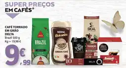 E.Leclerc Café torrado em grão delta promoção