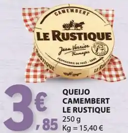 E.Leclerc Queijo camembert le rustique promoção
