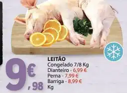 E.Leclerc Leitão congelado promoção