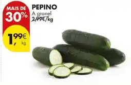 Pingo Doce Pepino promoção