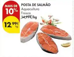Pingo Doce Posta de salmão promoção