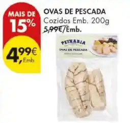Pingo Doce Ovas de pescada promoção