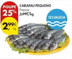Pingo Doce Carapau pequeno promoção
