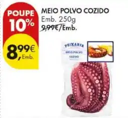 Pingo Doce Meio polvo cozido promoção