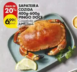 Pingo Doce Sapateira cozida 400g-600g pingo doce promoção