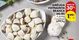 Pingo Doce Ameijoa mais de vietnamita branca 60/80 promoção