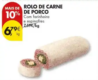 Pingo Doce Rolo de carne de porco promoção