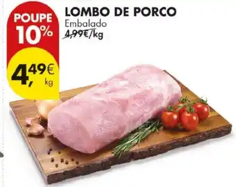 Pingo Doce Lombo de porco promoção