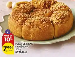 Pingo Doce Folar de creme e amendoa promoção