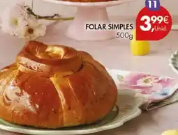Pingo Doce Folar simples promoção