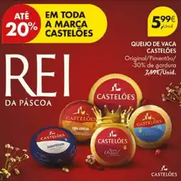 Pingo Doce Queijo de vaca castelões promoção