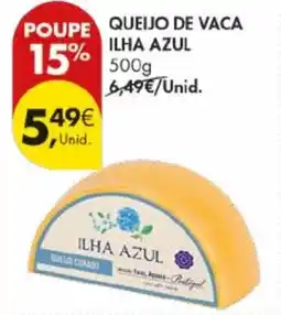 Pingo Doce Queijo de vaca ilha azul promoção