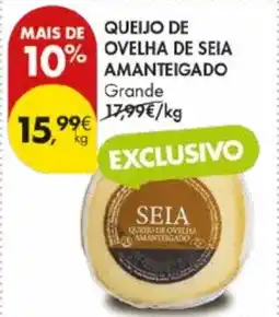 Pingo Doce Queijo de ovelha de seia amanteigado promoção