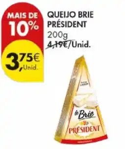 Pingo Doce Queijo brie president promoção