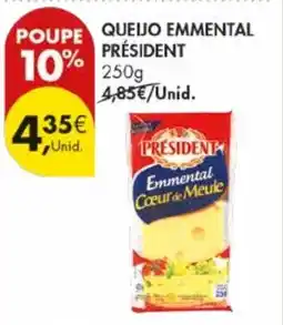 Pingo Doce Queijo emmental président promoção