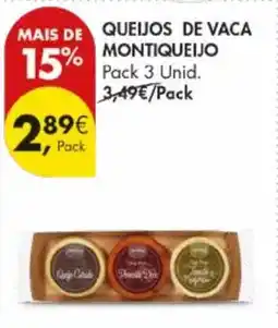 Pingo Doce Queijos de vaca montiqueijo promoção
