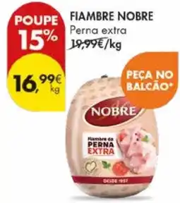 Pingo Doce Fiambre nobre promoção