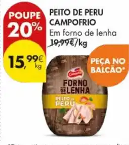 Pingo Doce Peito de peru campofrio promoção