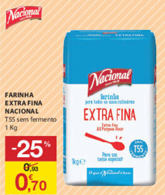 E.Leclerc Farinha Extra Fina Nacional 1kg promoção